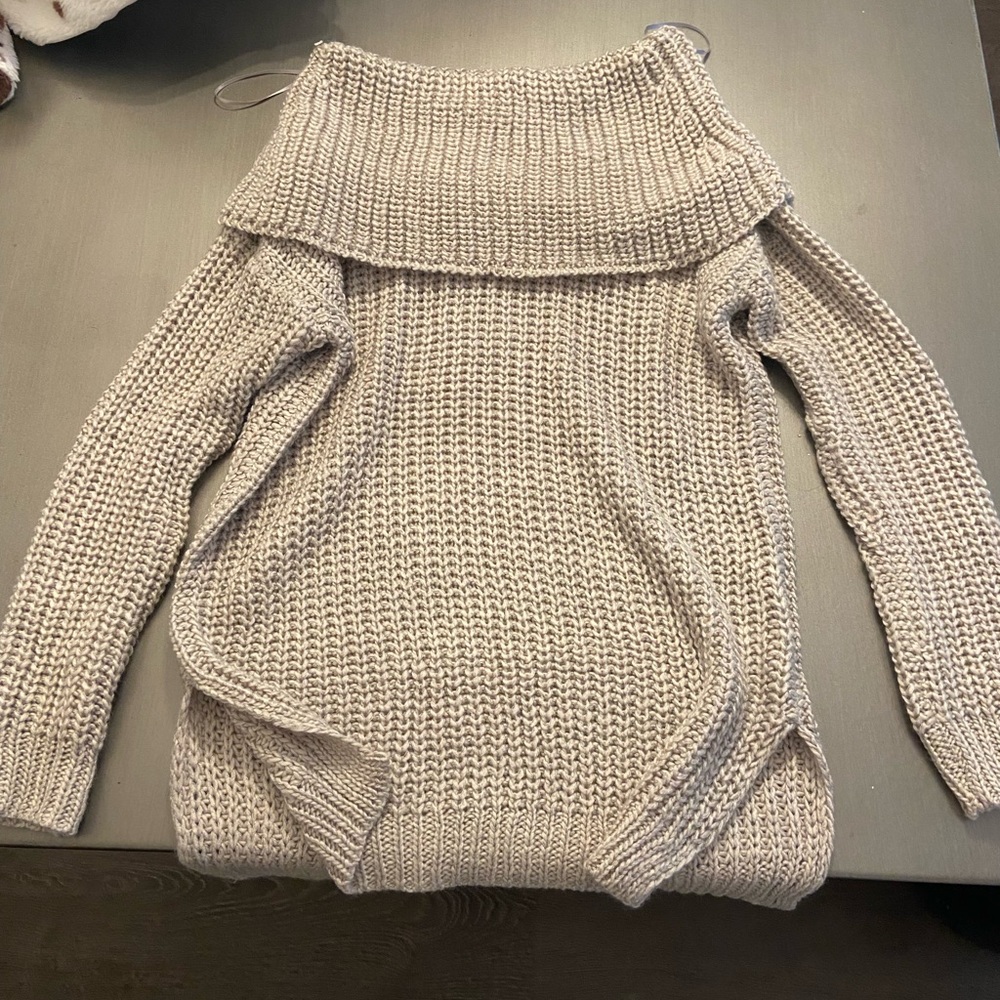 Brand new off the shoulder sweater size medium